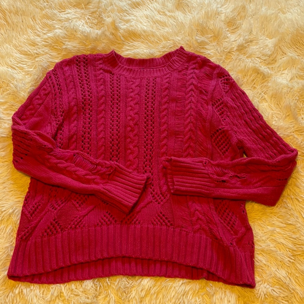 Splendid Fuschia Sweater